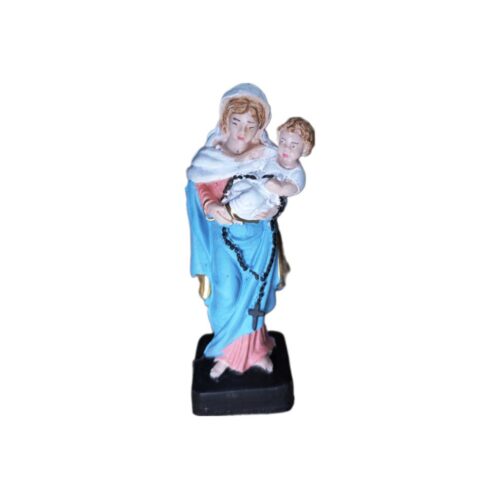 IMAGEN GOMA VIRGEN DE ROSARIO 12cm
