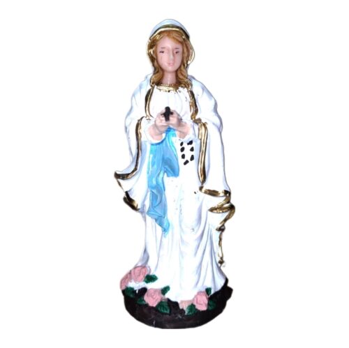 IMAGEN GOMA VIRGEN DE LOURDES 15cm