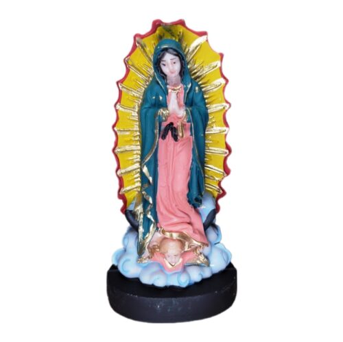 IMAGEN GOMA VIRGEN DE GUADALUPE 15cm