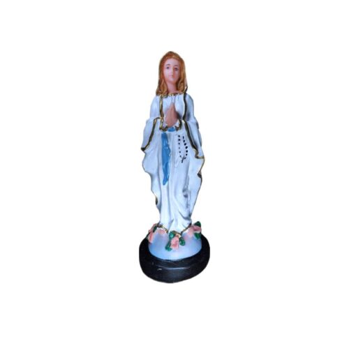 IMAGEN GOMA VIRGEN DE LOURDES 22cm