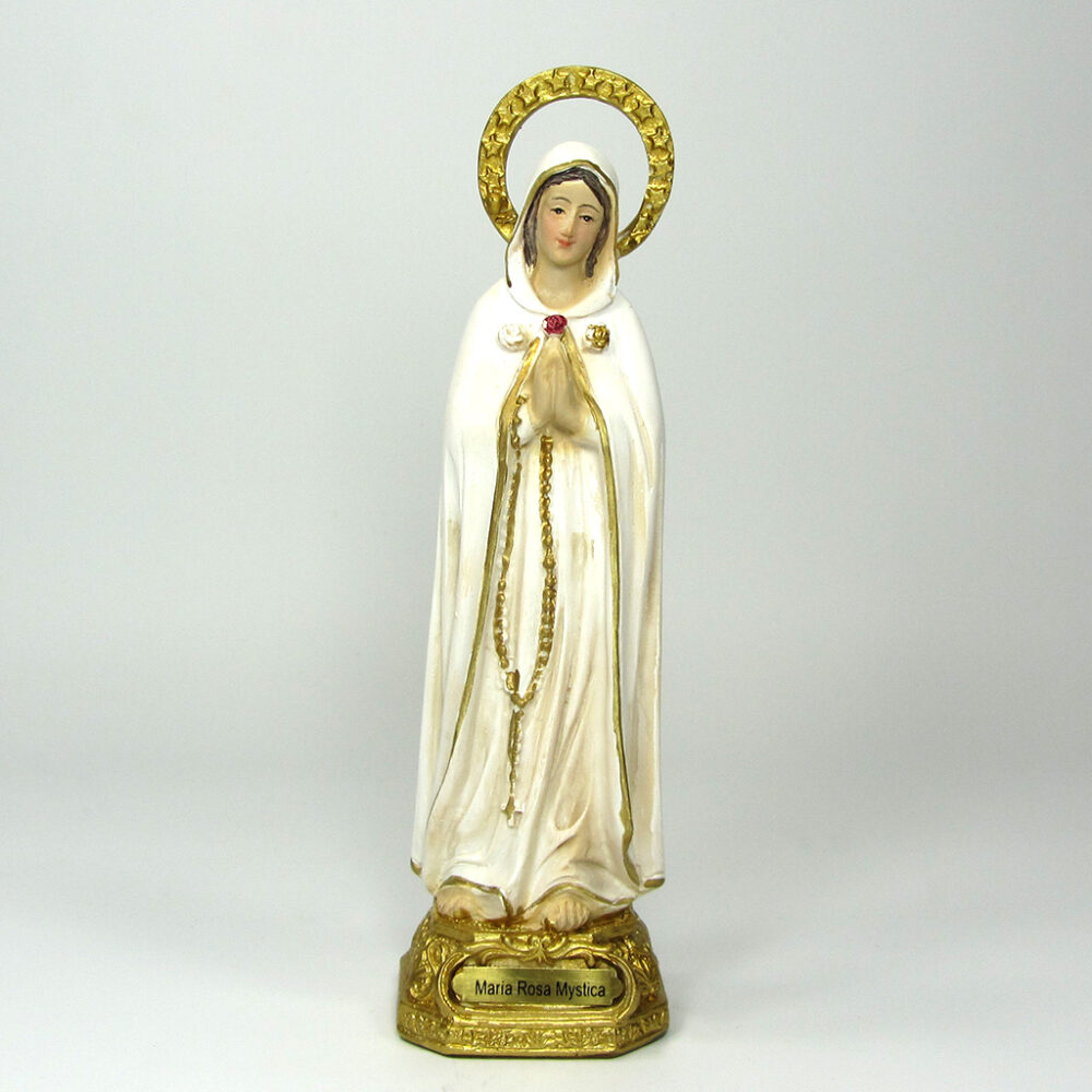 Imagen Rosa Mística poliresina 14,5cm