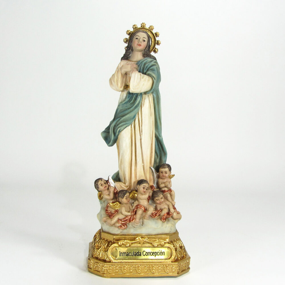 Imagen Inmaculada Concepcion poliresina 16cm
