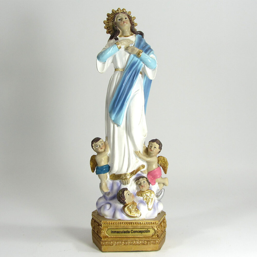 Imagen Inmaculada Concepción poliresina 21cm
