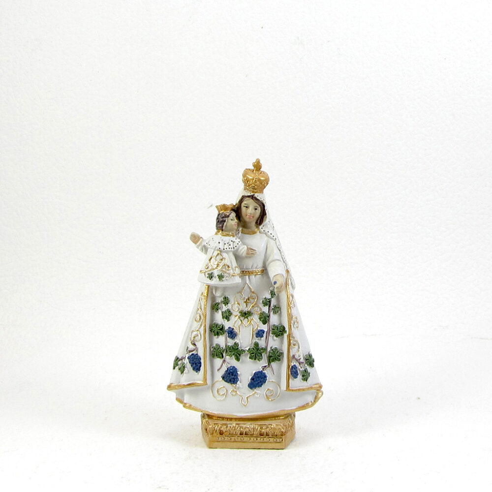 Imagen Virgen de Carrodilla poliresina 10cm