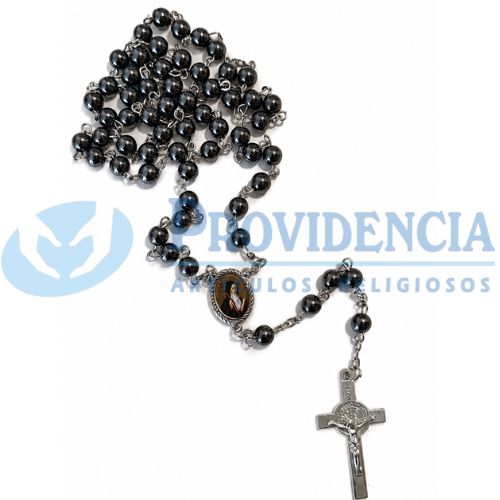Rosario hematite 6mm San Bentio
