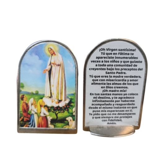 Cuadro de pie Virgen de Fátima