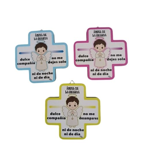 Cuadro infantil Angel de la Guarda para colgar